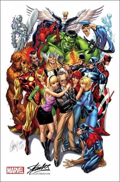 Avengers (1963) issue 1-D J. Scott Campbell Stan Lee Collectibles Cover