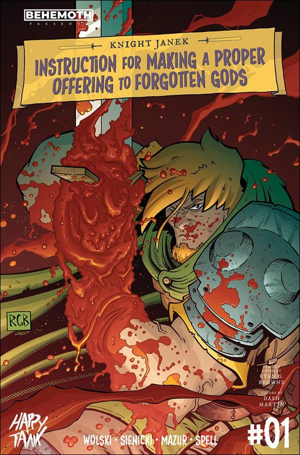 Knight Janek issue 1-B Ryan Browne Cover
