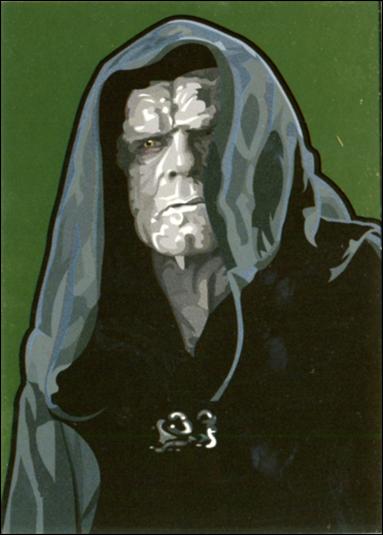Star Wars Galaxy: Series 5 (Foil Subset) card 11-C Emperor Palpatine Gold Foil 1/770