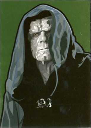 Star Wars Galaxy: Series 5 (Foil Subset) card 11-C Emperor Palpatine Gold Foil 1/770