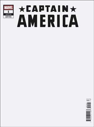 Captain America (2025) issue 1-H Blank Sketch Cover