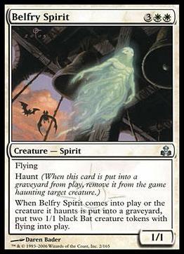 Magic the Gathering: Guildpact (Base Set) card 2 Belfry Spirit