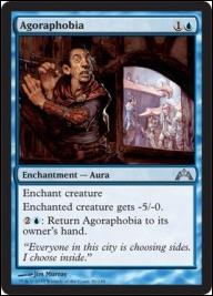Magic the Gathering: Gatecrash (Base Set) card 30 Agoraphobia