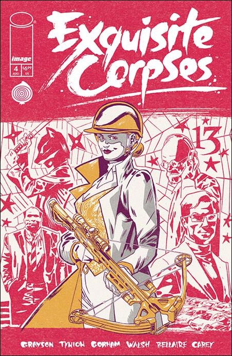 Exquisite Corpses (2025) issue 4-C Michael Walsh Trading Card Cover