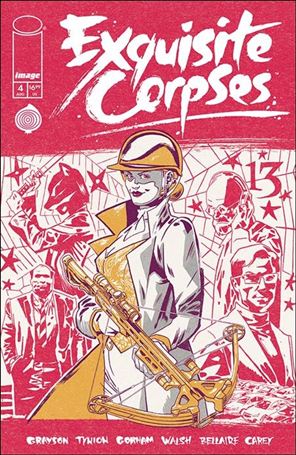 Exquisite Corpses (2025) issue 4-C Michael Walsh Trading Card Cover