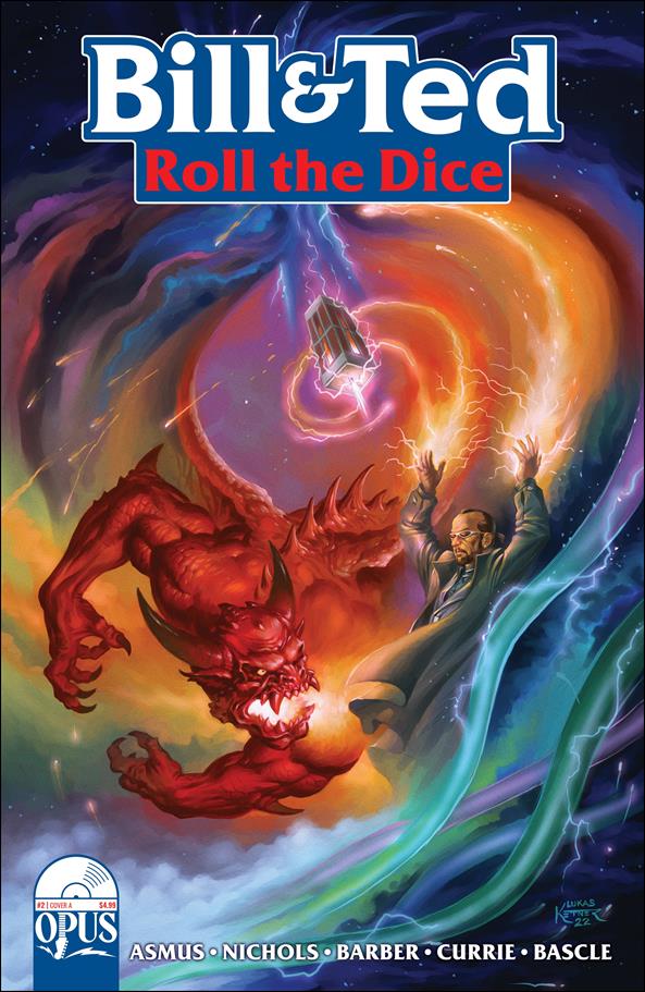 Bill & Ted Roll the Dice issue 2 Lukas Ketner Cover