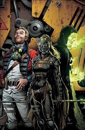 Ghost Machine issue 1-B Gary Frank Foil Cover