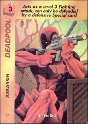 Marvel OverPower (Base Set) card nn80 Deadpool: Assassin