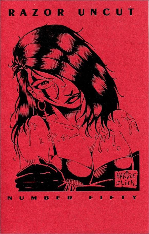 Razor (1991) issue 50-D Everette Hartsoe Red Velvet Cover