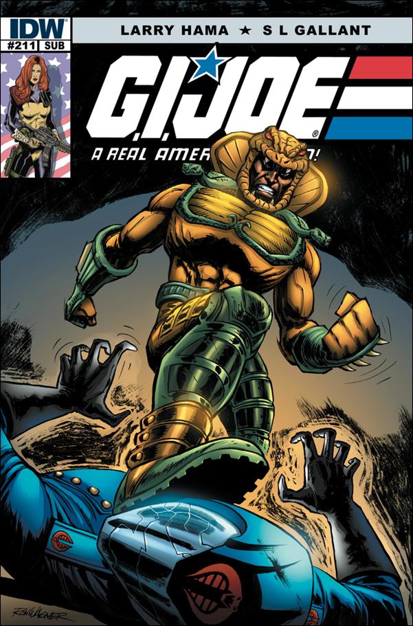 G.I. Joe: A Real American Hero issue 211-B Ron Wagner Subscription Cover