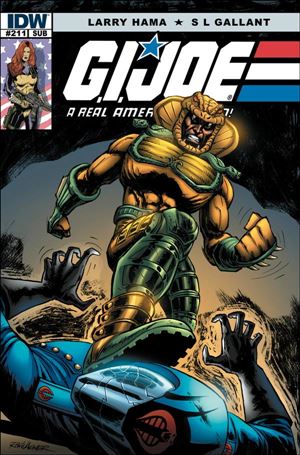 G.I. Joe: A Real American Hero issue 211-B Ron Wagner Subscription Cover