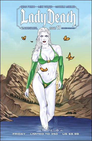 Lady Death (2010) issue 17-G San Diego Comic-Con Friday Cover 1/350