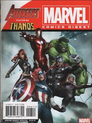 Marvel Comics Digest issue 6 Avengers featuring Thanos