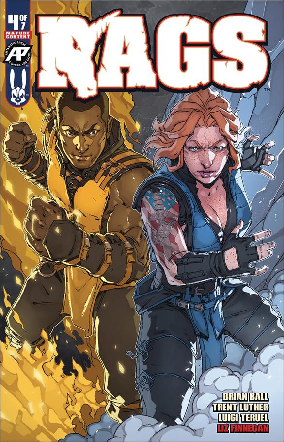 Rags issue 4-B Luigi Teruel Cosplay Cover