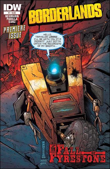 Borderlands: The Fall of Fyrestone issue 1 Agustin Padilla Standard Cover