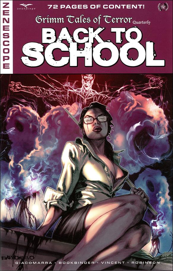 Grimm Tales of Terror Quarterly: Back to School issue 1 Al Barrionuevo Cover