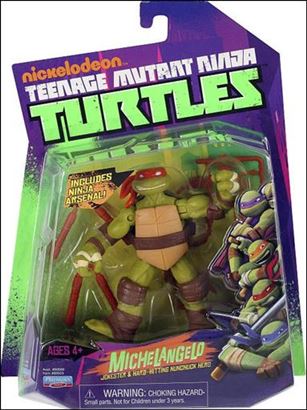 Teenage Mutant Ninja Turtles (2012) figure 3 Michelangelo