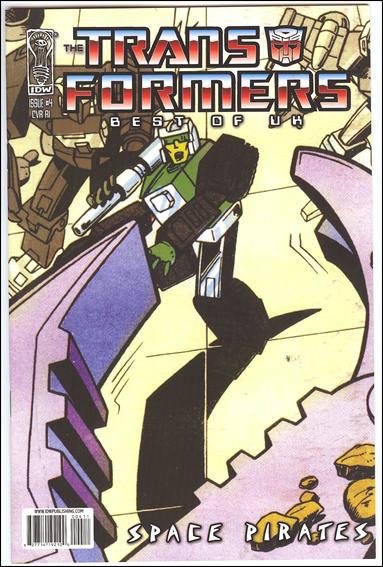 Transformers: Best of UK: Space Pirates issue 4-B Retro Cover