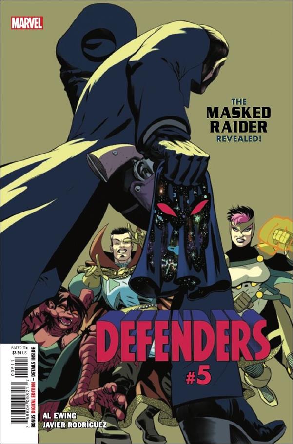 Defenders (2021) issue 5 Javier Rodriguez Cover
