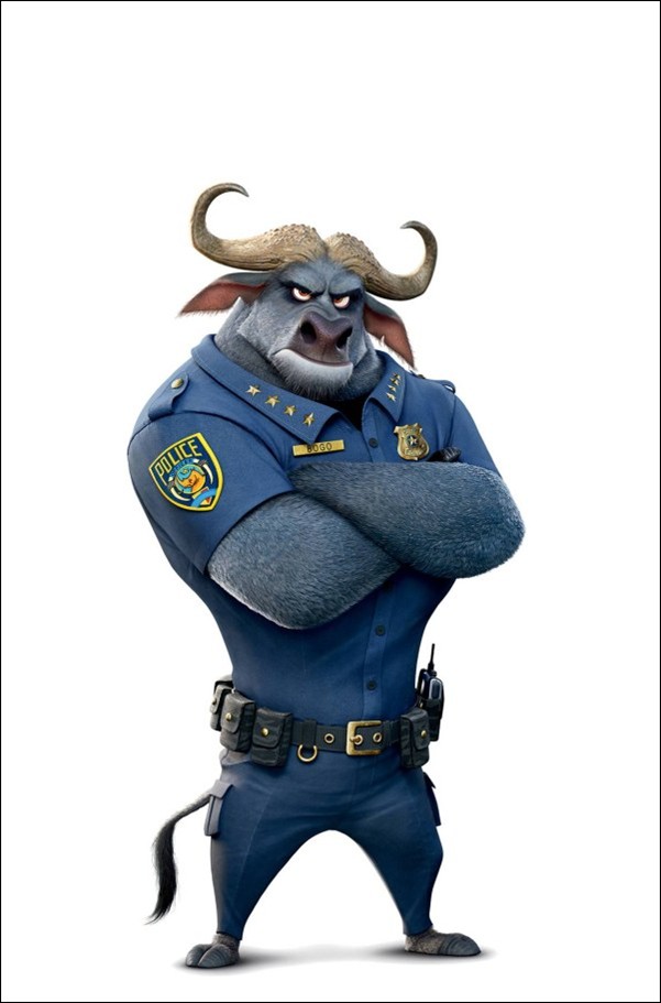 Zootopia (2025) issue 3-F Movie Characters Virgin 1:10 Cover