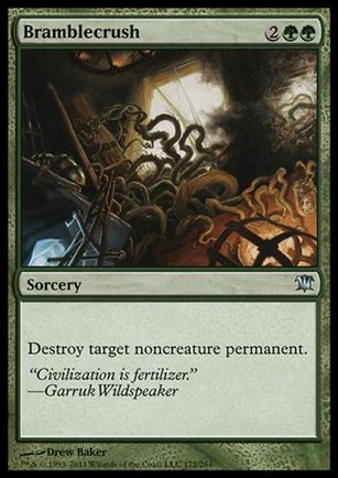 Magic the Gathering: Innistrad (Base Set) card 172 Bramblecrush