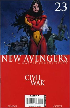 New Avengers (2005) issue 23 Olivier Coipel Color Cover