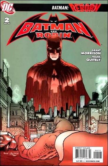 Batman and Robin (2009) issue 2-D Frank Quitely "Grey" Cover (3rd Printing)