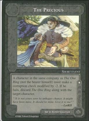 Middle-Earth: The Wizards (Base Set) card 423 The Precious