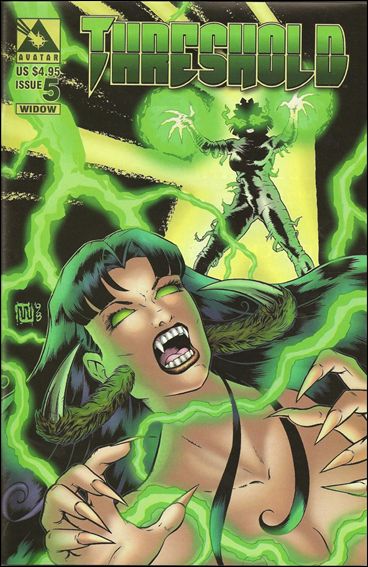 Threshold (1998) issue 5 Widow Cover