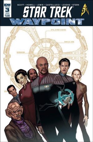 Star Trek: Waypoint issue 3-B David Messina Subscription Cover 
