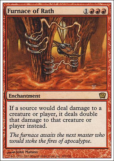 Magic the Gathering: 9th Edition (Base Set) card 188 Furnace of Rath