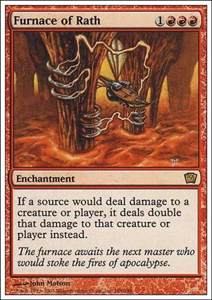 Magic the Gathering: 9th Edition (Base Set) card 188 Furnace of Rath