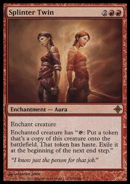 Magic the Gathering: Rise of the Eldrazi (Base Set) card 165 Splinter Twin
