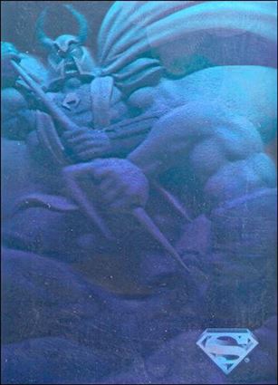 Superman Holo Series (Silver Hologram Base Set) card 46 Lord Satanus