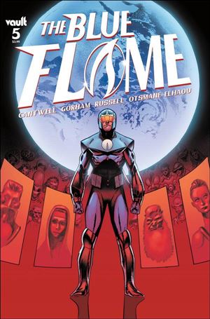 Blue Flame issue 5 Adam Gorham Cover