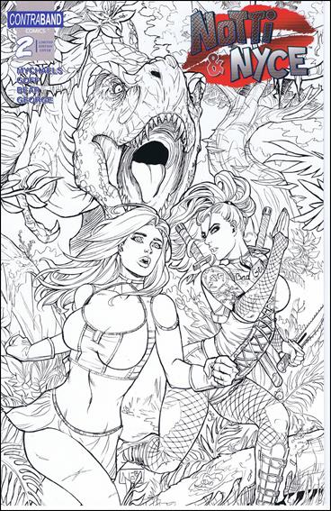 Notti & Nyce (2013) issue 2-D Nei Ruffino Black & White Cover 1/200