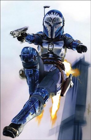 Star Wars: The Mandalorian Season 2 issue 3-F Mike Mayhew Webstore Virgin Cover