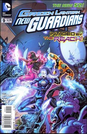 Green Lantern: New Guardians  issue 9 Standard Cover