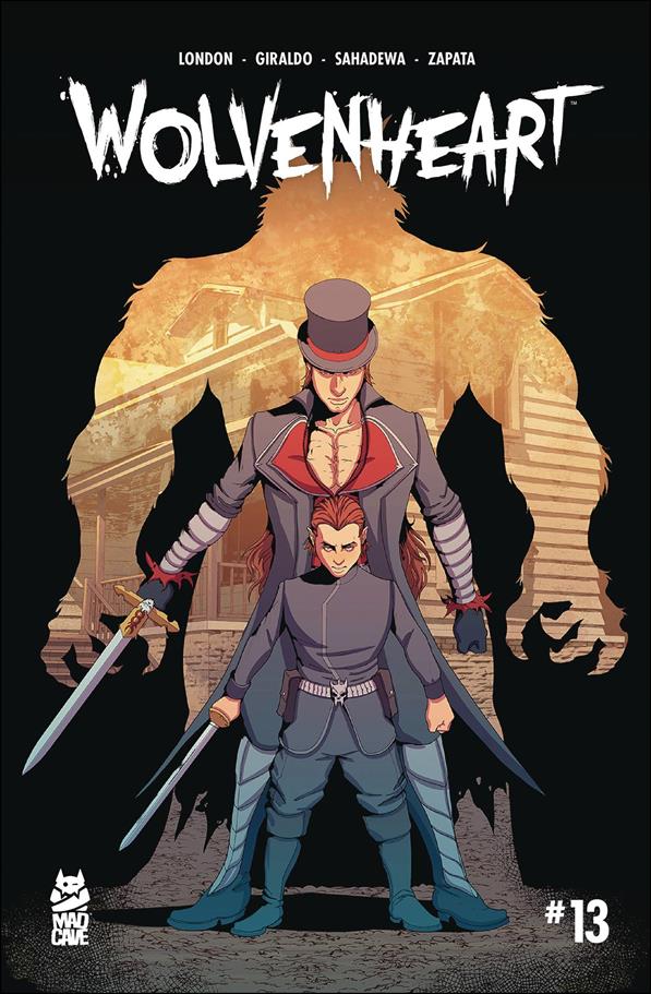 Wolvenheart issue 13 Black Background Cover