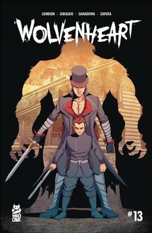 Wolvenheart issue 13 Black Background Cover