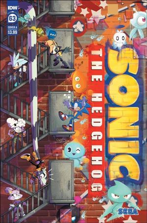 Sonic the Hedgehog (2018) issue 63 Gigi Dutreix Cover