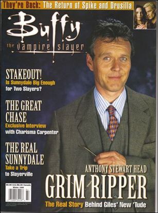 Buffy the Vampire Slayer Official Magazine issue 2-B Giles Cover