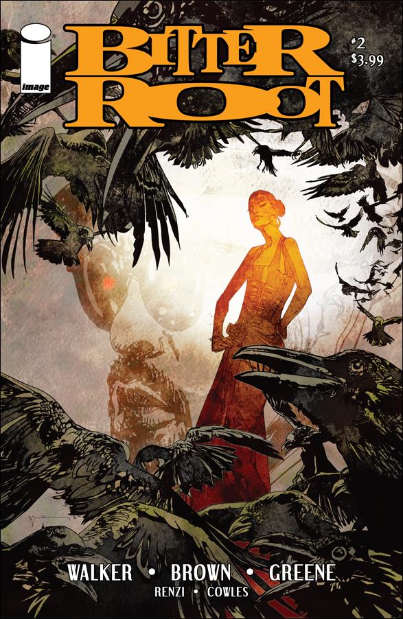 Bitter Root issue 2-B Bill Sienkiewicz Cover