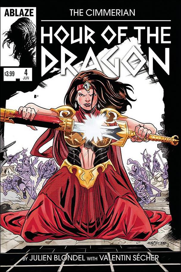 Cimmerian: Hour of the Dragon issue 4-D Carlos Nieto Cover