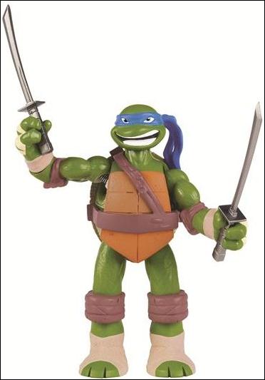 Teenage Mutant Ninja Turtles (2012) Power Sound FX figure 2-B Leonardo (Loose)
