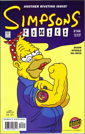 Simpsons Comics issue 144