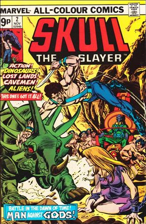 Skull, the Slayer issue 2-B UK Price Cover