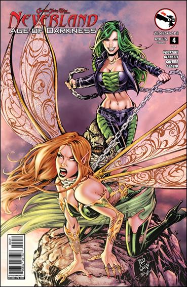 Grimm Fairy Tales Presents Neverland: Age of Darkness issue 4-C Keu Cha Cover