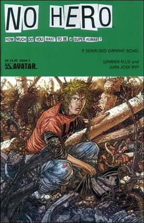 No Hero issue 4 Standard Cover
