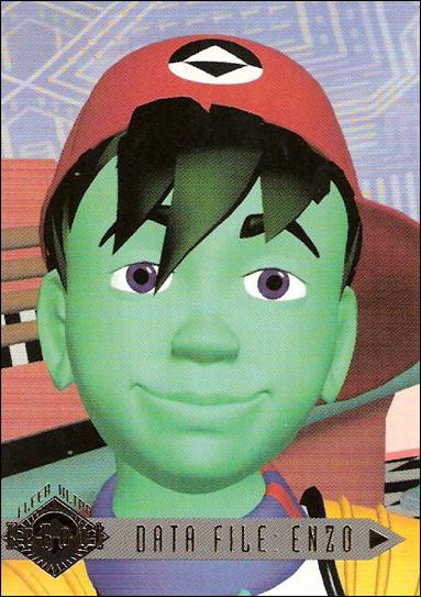 ReBoot (Base Set) card 13 Data File: Enzo